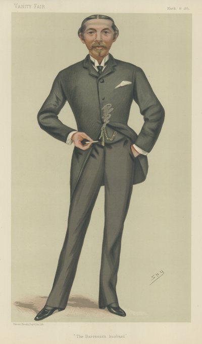 De heer William Burdett-Coutts door Leslie Matthew Ward