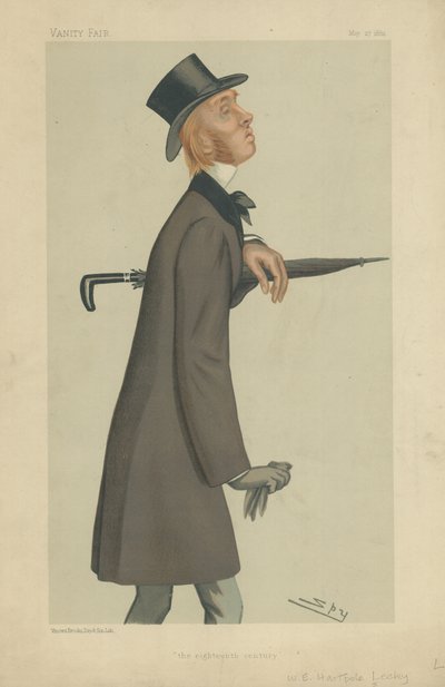 Mr William Edward Hartpoll Lecky door Leslie Matthew Ward
