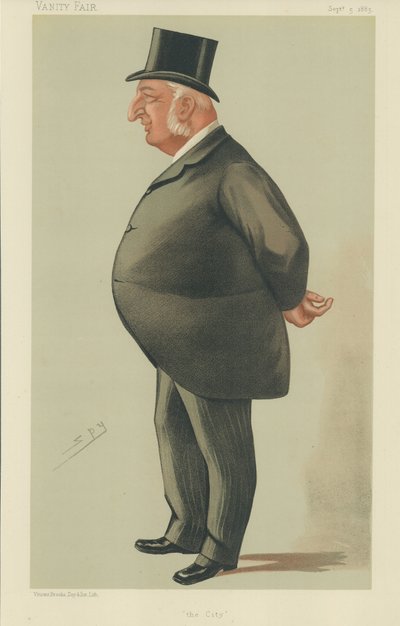 Mr William James Richmond Cotton door Leslie Matthew Ward