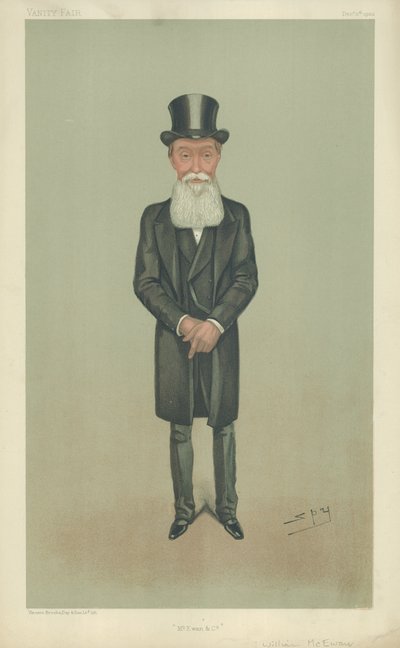 Mr. William McEwan door Leslie Matthew Ward