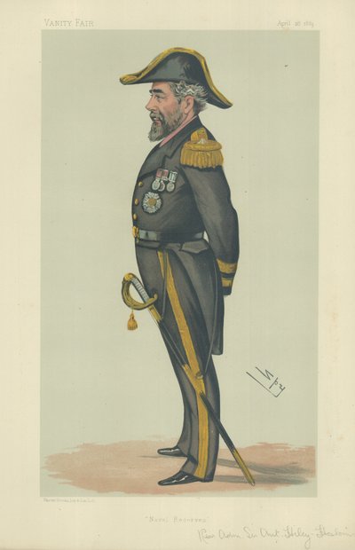 Vice-admiraal Sir Anthony Hiley-Hoskins door Leslie Matthew Ward