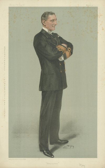 Vice-admiraal William Henry May door Leslie Matthew Ward