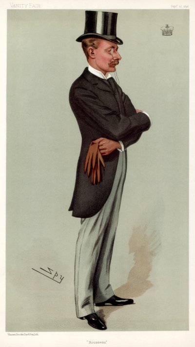 Rousseau, de Hertog van Bedford, 1896 door Leslie Matthew Ward