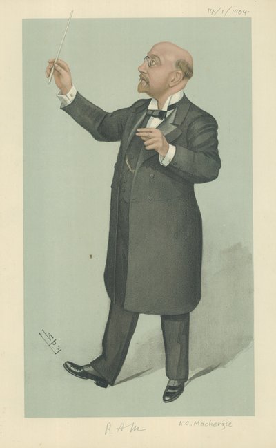 Sir Alexander Campbell Mackenzie door Leslie Matthew Ward