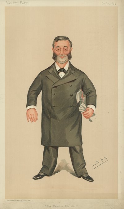 Sir Balthazar Walter Foster door Leslie Matthew Ward