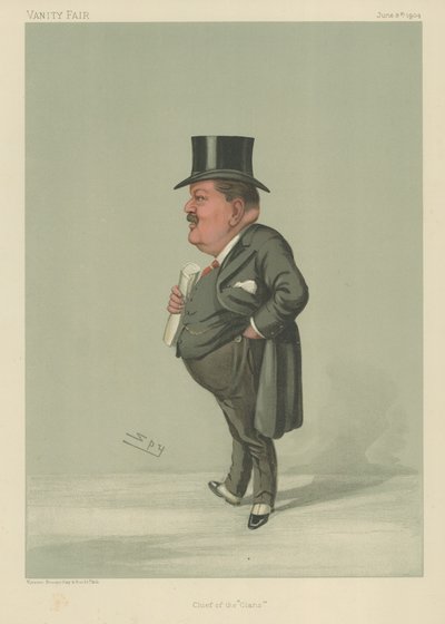Sir Charles Cayzer door Leslie Matthew Ward