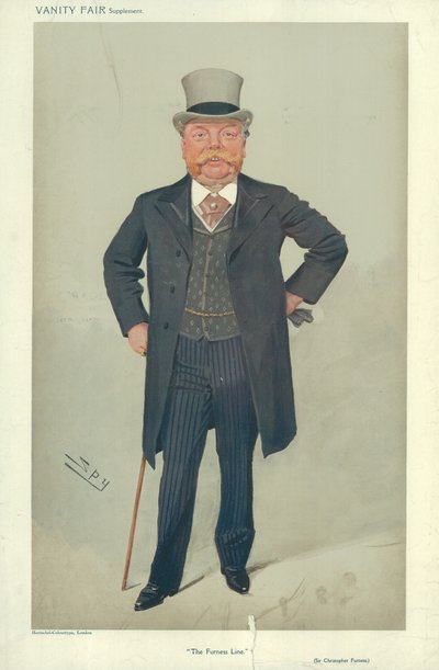 Sir Christopher Furness door Leslie Matthew Ward