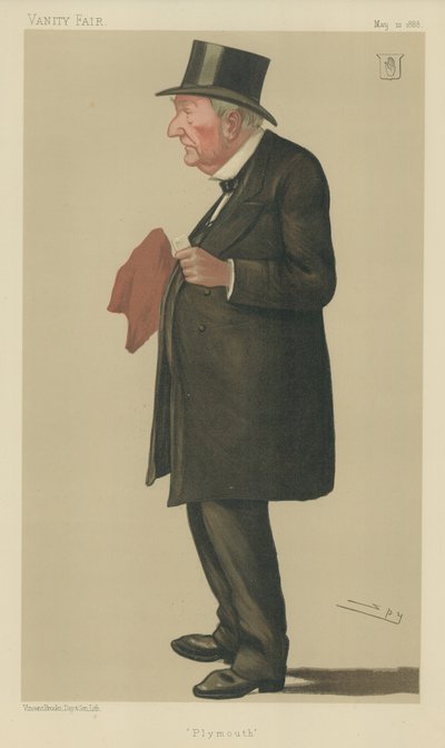 Sir Edward Bates door Leslie Matthew Ward