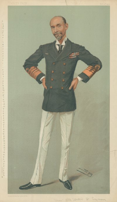 Sir Edward Hobart Seymour, China, 31 oktober 1901, Vanity Fair cartoon door Leslie Matthew Ward