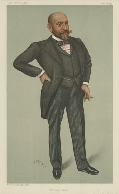 Sir Ernest Cassell door Leslie Matthew Ward