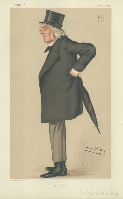 Sir Francis Hastings Charles Doyle door Leslie Matthew Ward