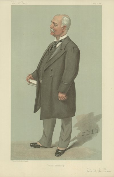 Sir Francis Henry Evans door Leslie Matthew Ward