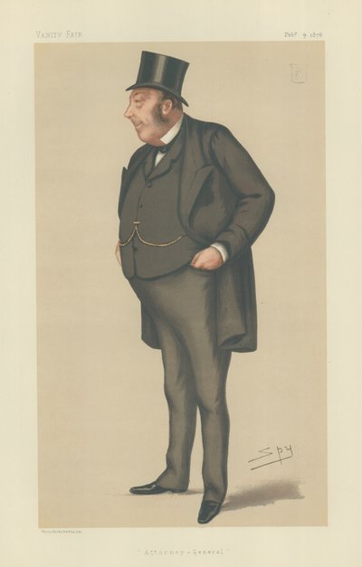 Sir John Holker door Leslie Matthew Ward