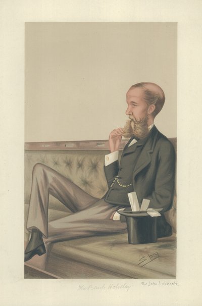 Sir John Lubbock door Leslie Matthew Ward