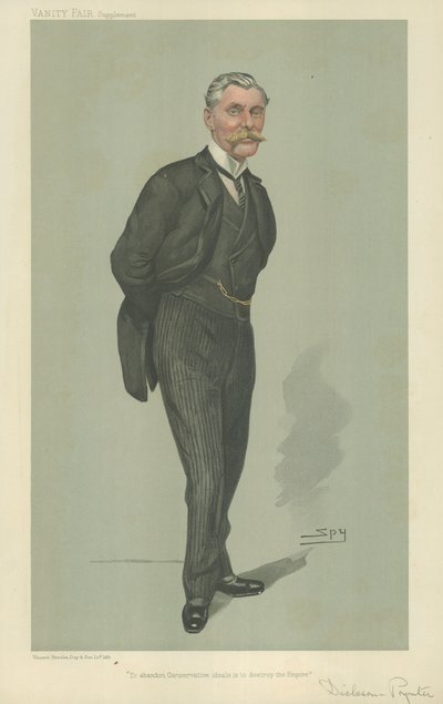 Sir John Poynder Dickson-Poynder door Leslie Matthew Ward