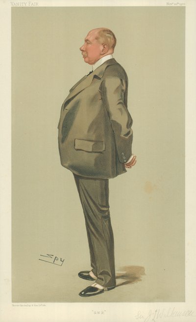 Sir Joseph Wilkinson, GWR, 20 november 1902, Vanity Fair cartoon door Leslie Matthew Ward