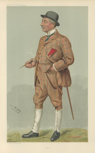 Sir Peter Carlaw Walker door Leslie Matthew Ward