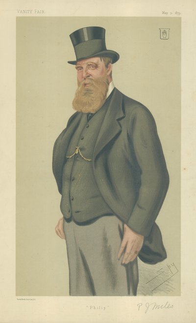 Sir Philip John William Miles door Leslie Matthew Ward