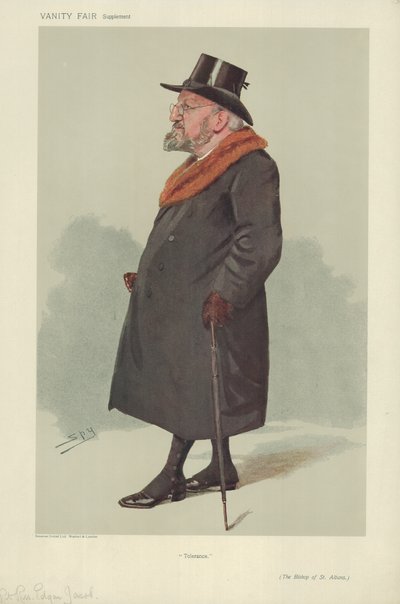 De Bisschop van St Albans door Leslie Matthew Ward
