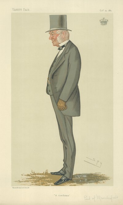 De Graaf van Macclesfield door Leslie Matthew Ward