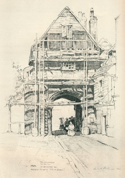 De Poortwachter Rochester, 1925 door Leslie Matthew Ward