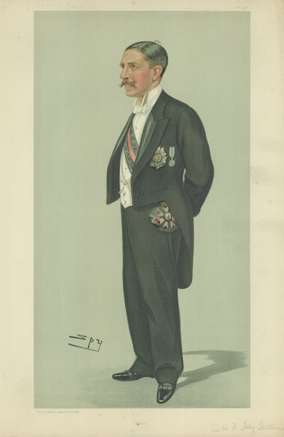 De Eerwaarde Sir Walter Francis Hely-Hutchinson door Leslie Matthew Ward