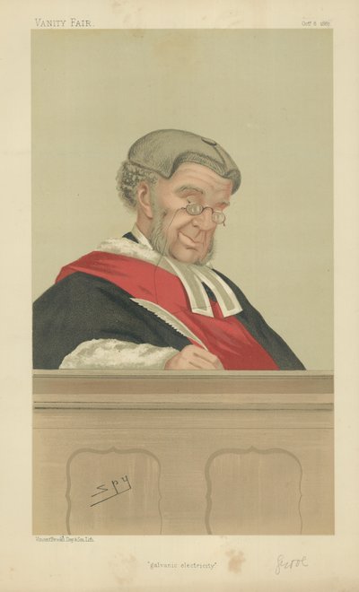 De Eerwaarde Sir William Robert Grove door Leslie Matthew Ward