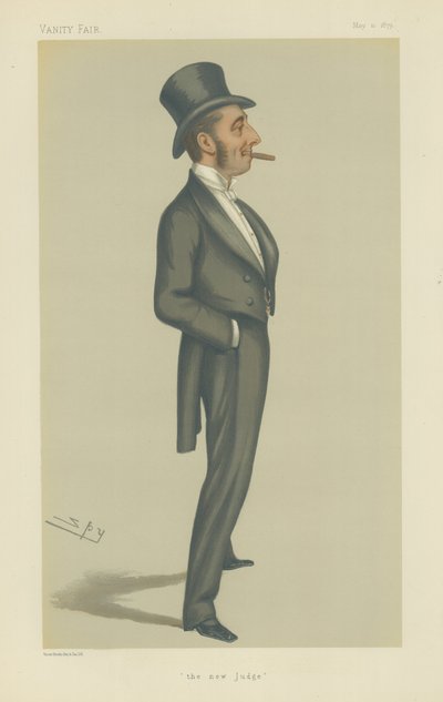 De Eerwaarde Mr. Justice Straight door Leslie Matthew Ward