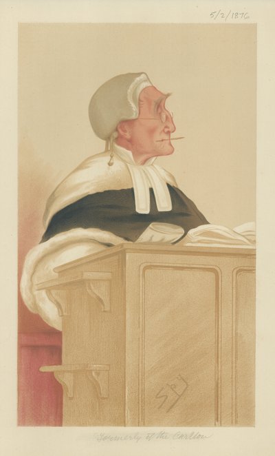 De Eerwaarde Sir Anthony Cleasby door Leslie Matthew Ward