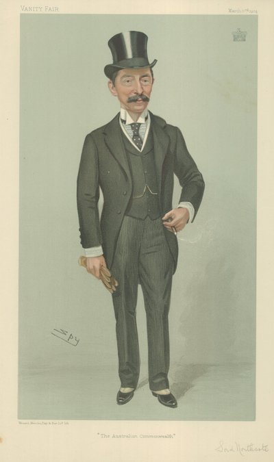 De Lord Northcote door Leslie Matthew Ward
