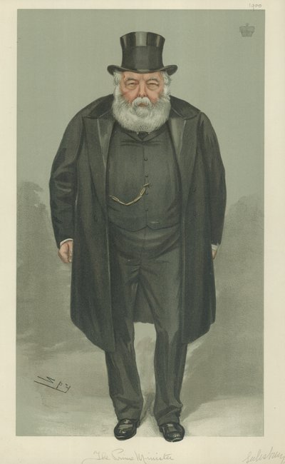De Markies van Salisbury door Leslie Matthew Ward