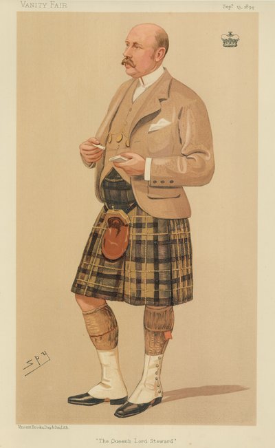 De Markies van Breadalbane door Leslie Matthew Ward