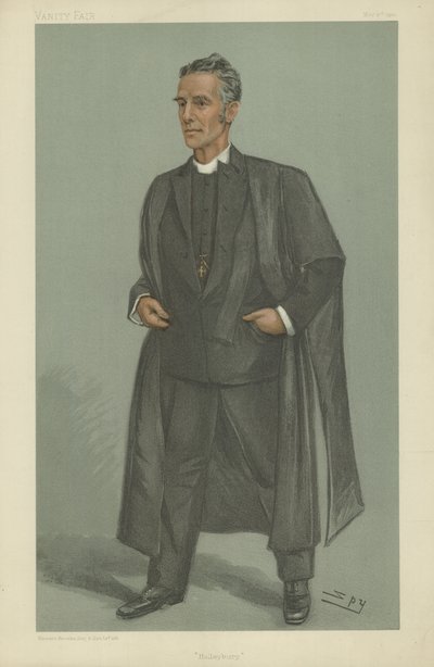 De Eerwaarde Canon Edward Lyttleton door Leslie Matthew Ward