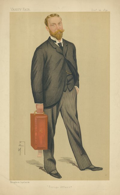 De Eerwaarde J W Lowther (De Spreker) door Leslie Matthew Ward