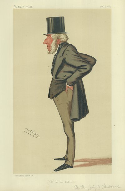 De zeer eerbiedwaardige John Jellibrand Hubbard door Leslie Matthew Ward