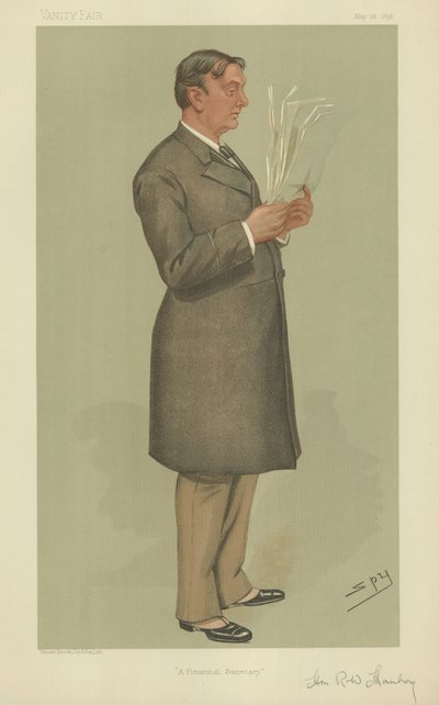 De Eerwaarde Robert William Hanbury door Leslie Matthew Ward