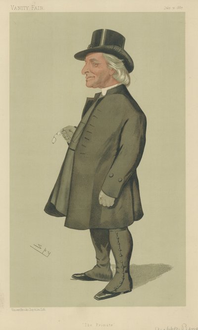 De zeer eerwaarde Edward White Benson door Leslie Matthew Ward