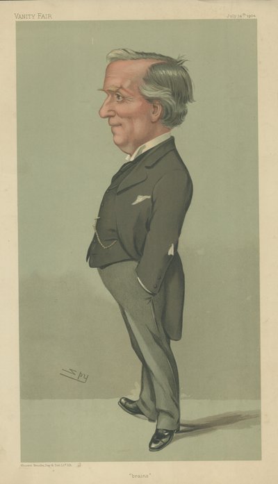 De Zeer Eerwaarde Herbert Henry Asquith door Leslie Matthew Ward
