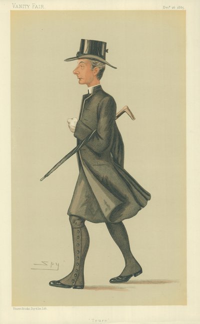 De zeer eerwaarde George Howard Wilkinson, bisschop van Truro, Truro, 26 december 1885, Vanity Fair cartoon door Leslie Matthew Ward