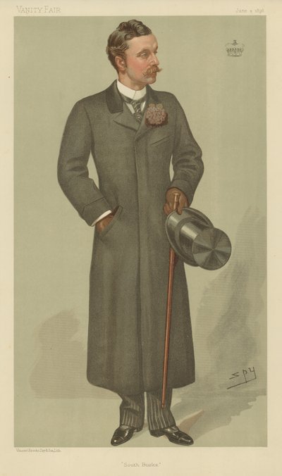 Burggraaf Curzon door Leslie Matthew Ward