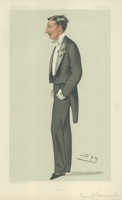 Burggraaf Mandeville door Leslie Matthew Ward
