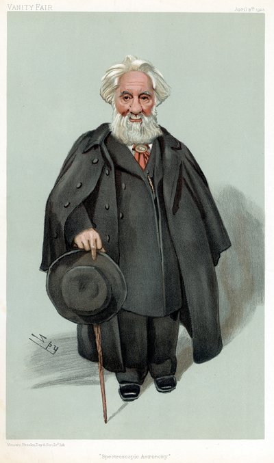 William Huggins, Britse astronoom en spectroscopist, 1903 door Leslie Matthew Ward