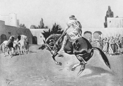 Basil I temt een wild paard door Leslie Mosley