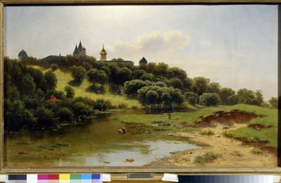 Het Savvino Storozhevsky-klooster, nabij Zvenigorod (Rusland) door Lev Lyvovich Kamenev