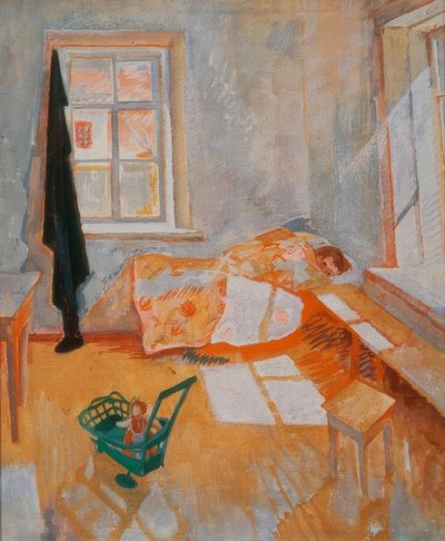 Kinderkamer door Lew Alexandrowitsch Bruni