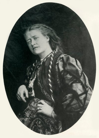 Ellen Terry, c1863, 1948 door Lewis Carroll