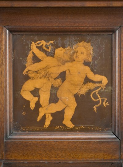 Dressoir, detail, c.1880 door Lewis Foreman Day