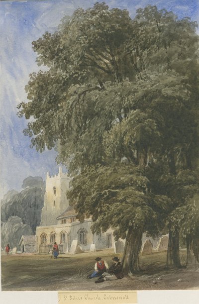 Caverswall Kerk door Lewis John Wood