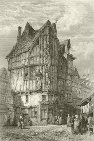 Huis van de Boom van Jesse, Joigny door Lewis John Wood