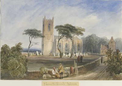 Ipstones Kerk door Lewis John Wood
